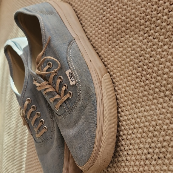 Casual Blue Canvas Sneakers - Picture 5 of 6